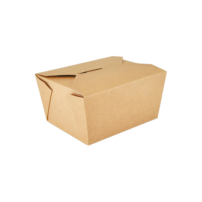 Contenitore per alimenti in scatola da asporto in carta Kraft