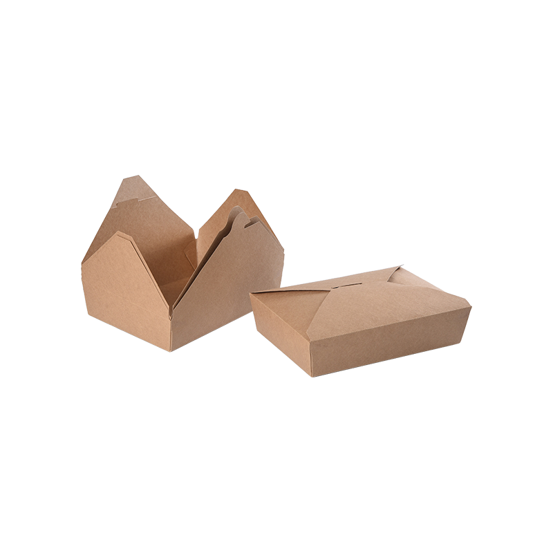 Contenitore per alimenti in scatola da asporto in carta Kraft