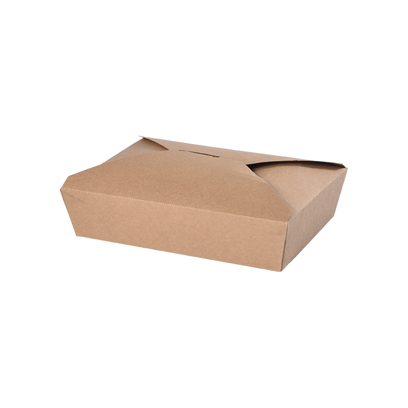 Contenitore per alimenti in scatola da asporto in carta Kraft