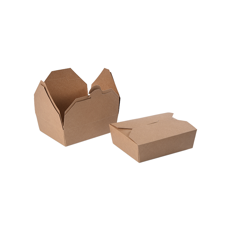 Contenitore per alimenti in scatola da asporto in carta Kraft