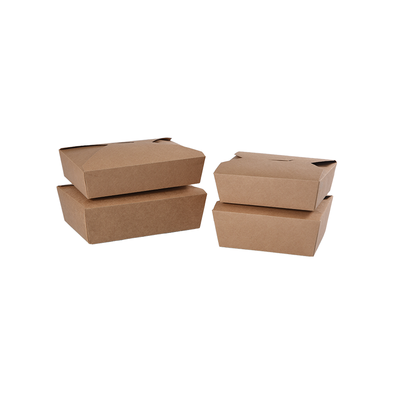 Contenitore per alimenti in scatola da asporto in carta Kraft