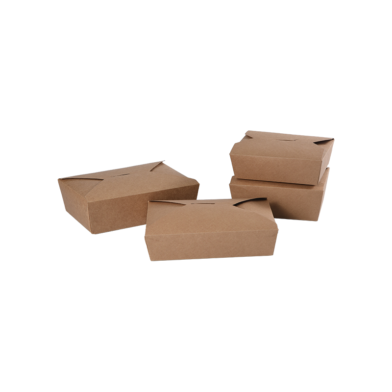 Contenitore per alimenti in scatola da asporto in carta Kraft