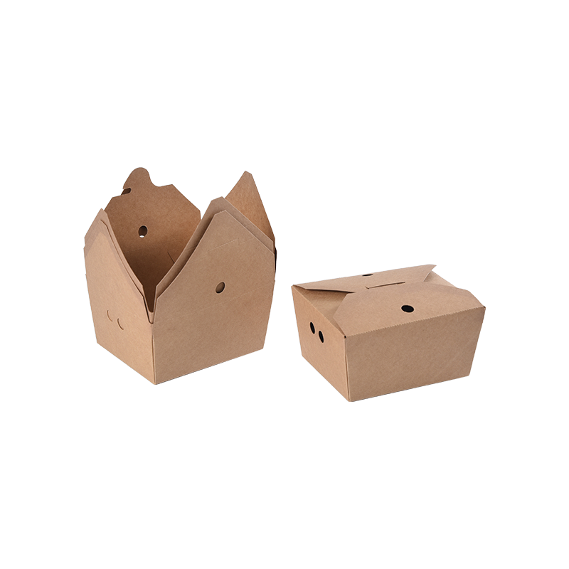 Contenitore per alimenti in scatola da asporto in carta Kraft