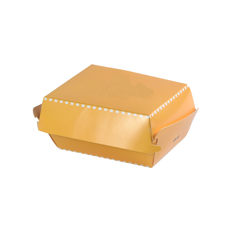 Scatola per hamburger in carta biodegradabile riciclabile