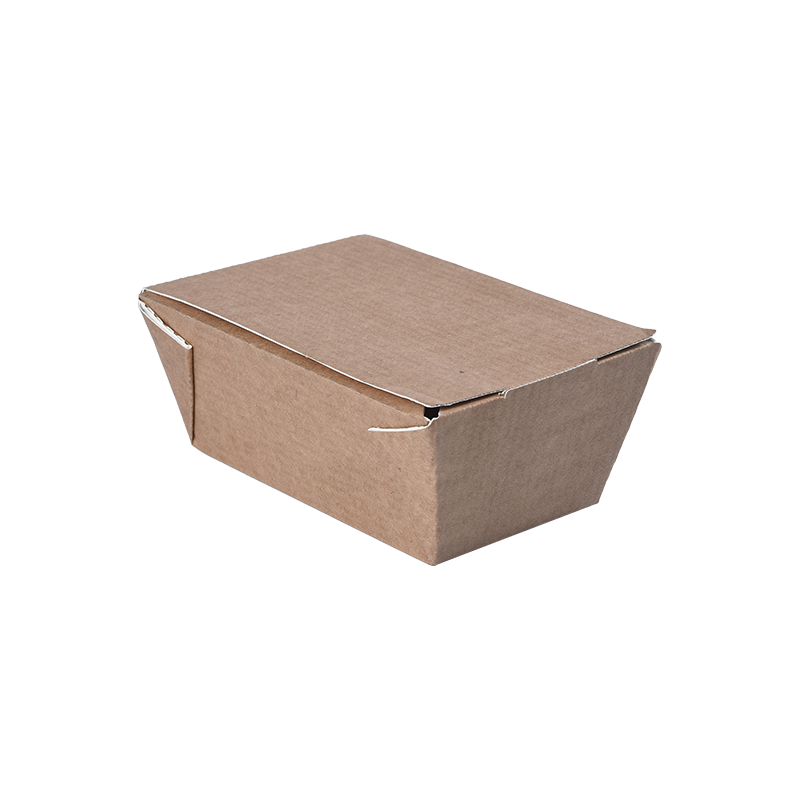 Scatole per il pranzo in cartone ondulato Kraft