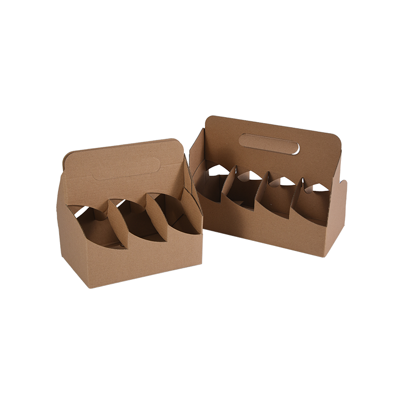 Portabevande Kraft con manici (da 6 a 8 bottiglie o lattine)
