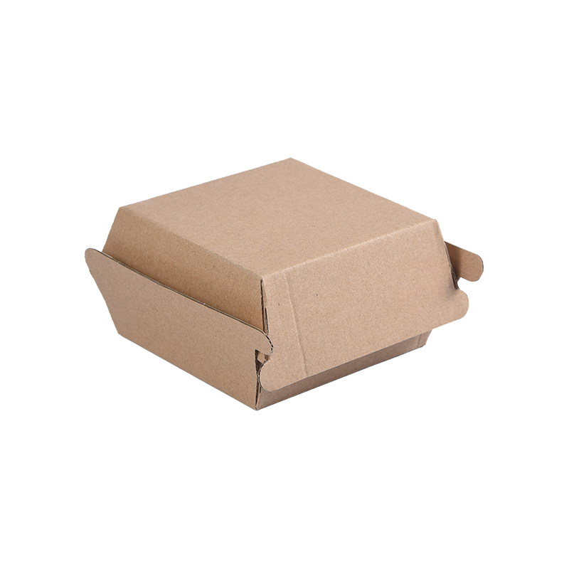 Scatola per hamburger in carta ondulata per articoli da ristorazione